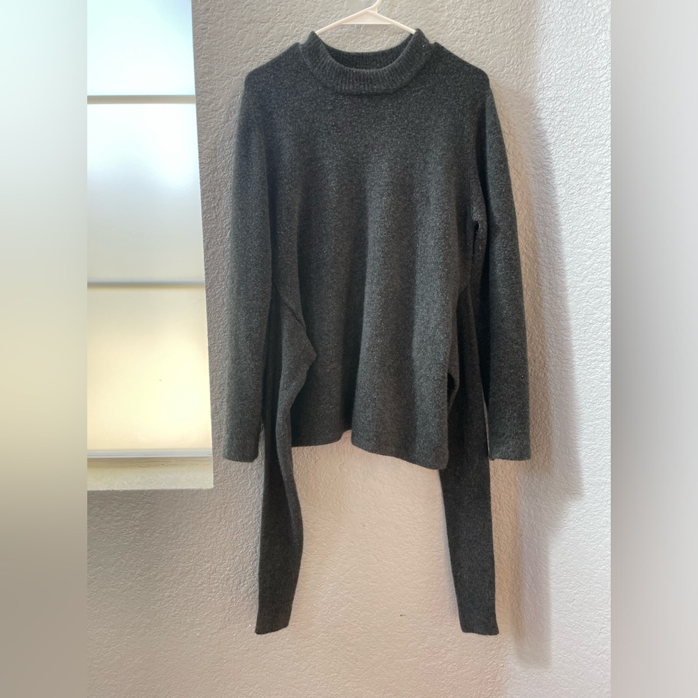 Zara Charcoal Cowl Neck Sweater